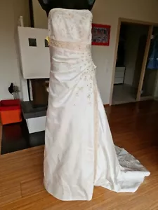 Brautkleid Gr.44 Champagner Von Sincerity Bridal Gebraucht - Bild 1 von 17