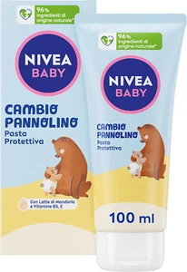 BABY Cambio Pannolino Pasta Protettiva 100Ml, Crema Cambio Pannolino Lenitiva Ed - Foto 1 di 12
