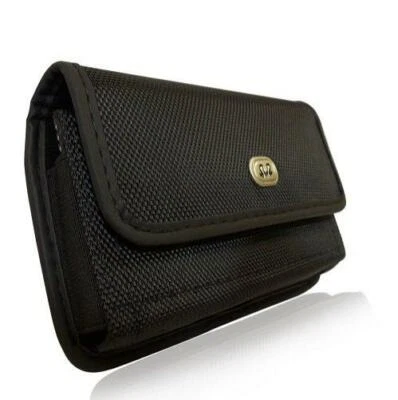 CASE BELT CLIP RUGGED HOLSTER PROTECT CANVAS COVER POUCH CARRY for CELL PHONES - Image 1 of 4