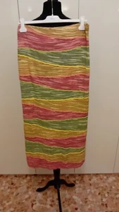 Gonna MISSONI Sport Maxi Multicolor Con Fodera Tg 48 MAI usata Vendo... - Imagen 1 de 6
