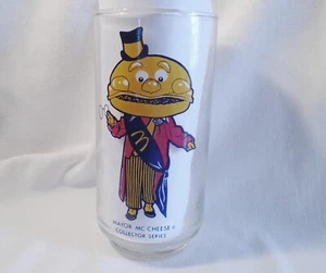 Vintage McDonalds Mayor McCheese Glas Figur Sammler Promo Glas 70er Jahre - Bild 1 von 4