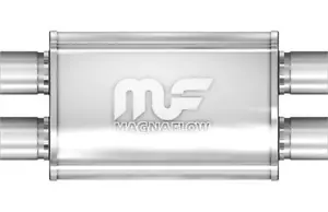 MagnaFlow Stainless Steel 4 X 9 OVAL Performance Muffler DIA 2.5/2.5 IN#11386 - Bild 1 von 3