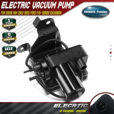 Electric Vacuum Pump for Ford F-250 F-350 F-450 Super Duty Dodge Ram 2500 3500 - Image 1 of 4