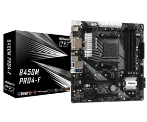 Motherboard And CPU COMBO B450 Pro4 ASRock (P4.20 06/18/2020) AMD Ryzen 7 1700X - Picture 1 of 2