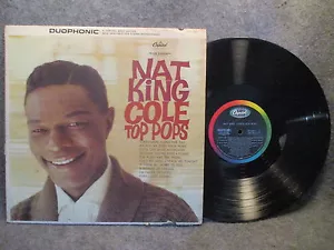 33 RPM LP Record Nat King Cole Top Pops Capitol Records DT 1891 VG+ - Imagen 1 de 3