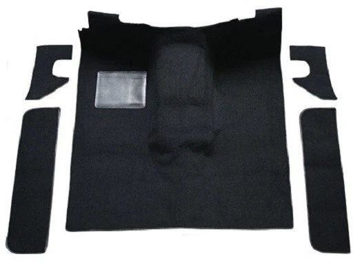 BLACK ACC 74-80 INTERNATIONAL SCOUT II PASSENGER AREA, DOOR & KICK PANEL CARPET Foto 1 de 1