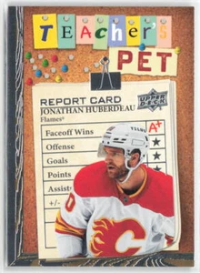 Cubierta superior 2023-24 #TP-17 Jonathan Huberdeau mascota del maestro llamas de Calgary - Imagen 1 de 2