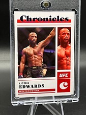 2023 Leon Edwards Blue /99 Panini Chronicles UFC #36