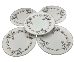 Summerfield Y8103 Spode Bread & Butter Plates made in England Bone China Floral - Picture 1 of 7
