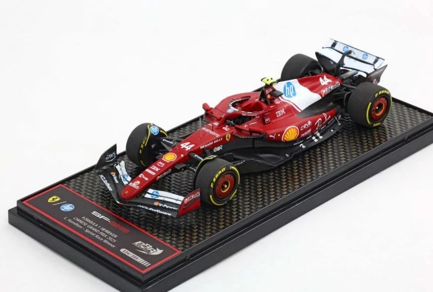 BBR 1:43 BBRC321A44 Ferrari SF-25 F.1 #44 Winner Sprint China 2025 Hamilton LTD - Immagine 1 di 2