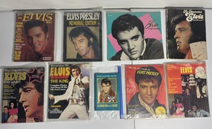 Posten von neun Elvis Presley Icon Sammlung Bücher Zeitschriften Calander - Bild 1 von 5