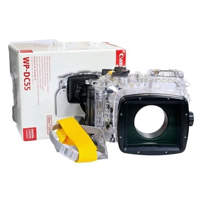 Funda impermeable Canon WP-DC55 para PowerShot G7 X Mark II 40m/130ft genuina con caja Foto 1 de 4