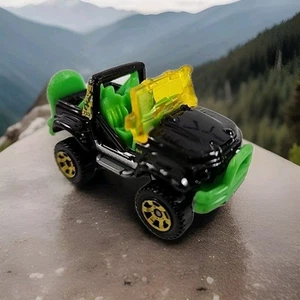 Matchbox Cliff Hanger Jeep - Black Green - Loose - 1:64 Diecast Good Shape - Picture 1 of 7