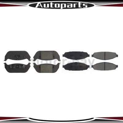 Pastillas de freno delanteras y traseras de cerámica para Lincoln Aviator 2005 2004 2003 Foto 1 de 4