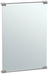 Gatco Fixed Mount Satin Nickel 22" x 31 1/2" Vanity Mirror - Picture 1 of 3