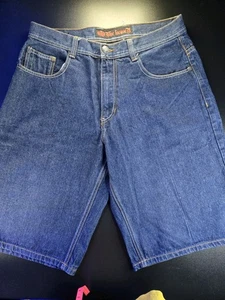 Blac Lacque R Denim Blue Jeans Jorts, Sz 36/13" Inseam - Picture 1 of 15