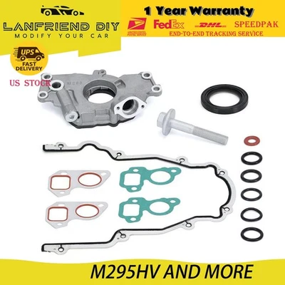 High Volume Engine Oil Pump M295HV Fit Chevrolet Silverado 3500 Suburban 6.0L - Image 1 of 4