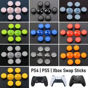 8x Swap Stick Aim Assist 6-10mm PS5 PS4 Xbox Controller Thumbstick Set King Scuf - Imagen 1 de 19