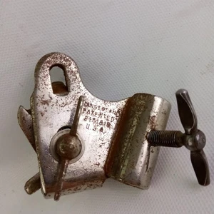 Slingerland Bass Drum Spur Mount Nickel Radio King 40s Clamp-On Hoop Leg/Spike - Picture 1 of 3