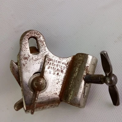 Slingerland Bass Drum Spur Mount Nickel Radio King 40s Clamp-On Hoop Leg/Spike - Image 1 of 3