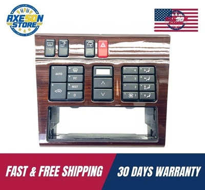94 95 MERCEDES BENZ OEM W202 C220 C280 CLIMATIZADOR CON MADERA E INTERRUPTORES Foto 1 de 4