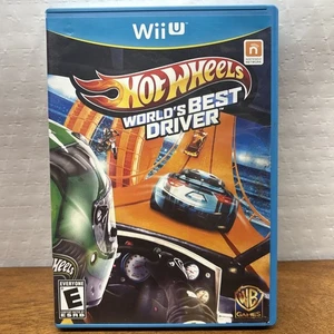 Hot Wheels: World's Best Driver (Nintendo Wii U, 2013) completo di manuale CIB - Foto 1 di 4