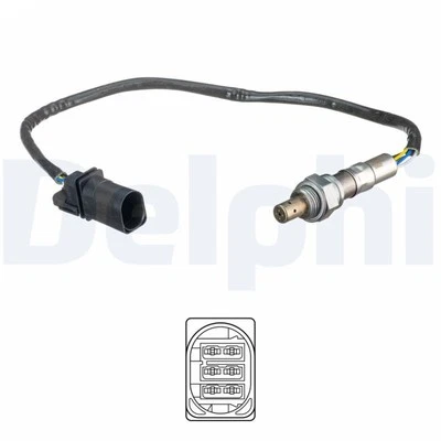 Delphi Lambda Sonda Per Seat Cordoba Ibiza Skoda Fabia VW Polo - Imagen 1 de 4