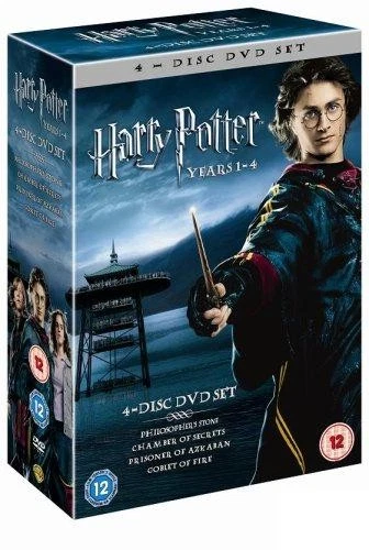 Harry Potter: Years 1-4 (4 Disc Box Set) [DVD] - Image 1 of 1