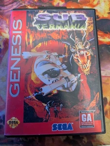 Sub Terrania Sega Genesis Tested - Picture 1 of 11