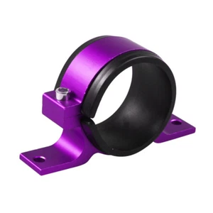 PURPLE 60mm Fuel Pump Filter Bracket Mounting Clamp Cradle for Bosch 044 Pump - Foto 1 di 6