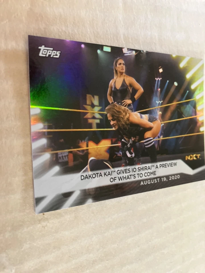 Dakota Kai io lo Shiraz 2021 foil parallel WRESTLING CARDS SEE SCAN - Image 1 of 1