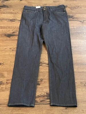 Lee Heritage Raw Straight Selvedge Jean ‘Navy’ (W36xL34) - Image 1 of 4