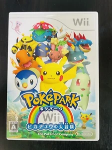 Poke Park Pikachu no Daibouken Nintendo Wii 2009 Japanese Version RVL-P-R8AJ-JPN - Picture 1 of 24