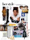 Janet Jackson Her Style Favorites Leather Boots Gloves CLIPPING photo article