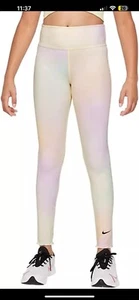 NEW Nike Aura All Over Print Legging Girls Active Pants, Size L - Picture 1 of 2