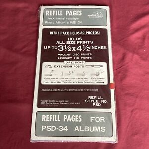 Vintage Pioneer Polaroid Photo Album Refill Pages-Factory Sealed