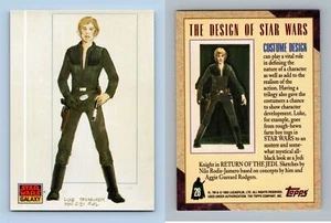 Design Of Star Wars - Costume #28 Star Wars Galaxy 1993 Topps Trading Card - Picture 1 of 1