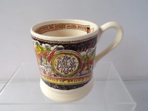 Emma Bridgewater Great Fire Of London 1666 Pudding Lane 1/2pt Mug New - Picture 1 of 6