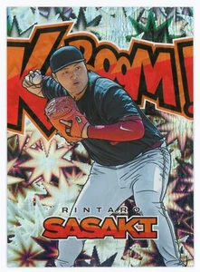 2024 Panini Prospect #20 Rintaro Sasaki Kaboom SSP Ultra Rare SP (Stanford) - Picture 1 of 2