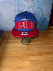 Quebec Nordiques Vintage Hockey Nueva Era Snap Back Hat NHL - Imagen 1 de 9