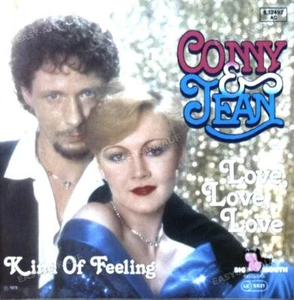 Conny & Jean - Love, Love, Love 7in 1979 (VG+/NM) ' - Picture 1 of 1