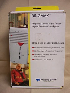 Bellman & Symfon RINGMAX 1010-0091 Amplified LOUD Phone Ringer Williams hearing - Picture 1 of 10