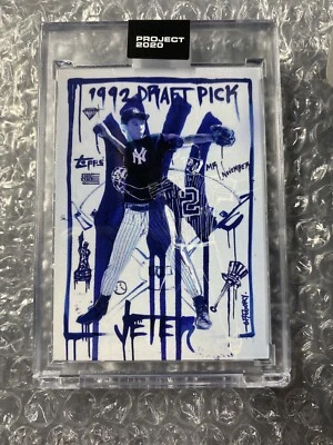 Topps Project 2020 #93 Derek Jeter New York Yankees - Gregory Siff - Image 1 of 3