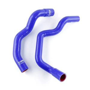 Blue Silicone Radiator Hose Kit for 1987-1990 Jeep Wagoneer / Cherokee XJ 4.0L - Imagen 1 de 12