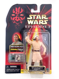 Star Wars Qui-Gon Jinn - Episodio I La minaccia fantasma - 1999 Hasbro - Foto 1 di 2