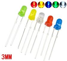 10x 3mm Blue Green Red Yellow White 3mm Led Light-Emitting Diodes
