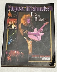 YNGWIE MALMSTEEN LIVE AT BUDOKAN JAPAN BAND SCORE BOOK GUITAR TAB - Picture 1 of 12