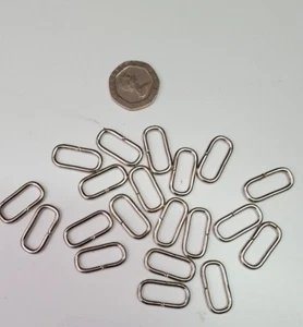 Schuster Werkzeug Schuhbeutel Reparaturen vernickelt D DEE RINGE PASSEN 15mm Riemen B15 - Bild 1 von 3