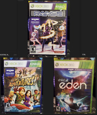 Kinect Game Lot of 3 - Dance Masters + Kinect Adventures + Child of Eden