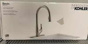 Kohler Bevin herunterziehbare Küchenarmatur i Edelstahloptik - R43210-VS versiegelt - Bild 1 von 7